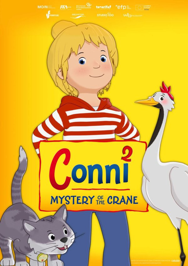 Conni and the Mystery of the Crane poster background