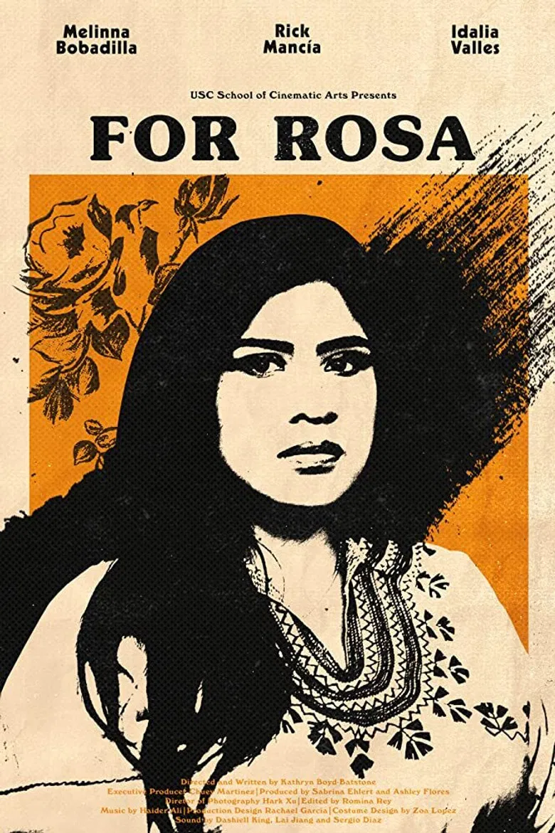 For Rosa poster background