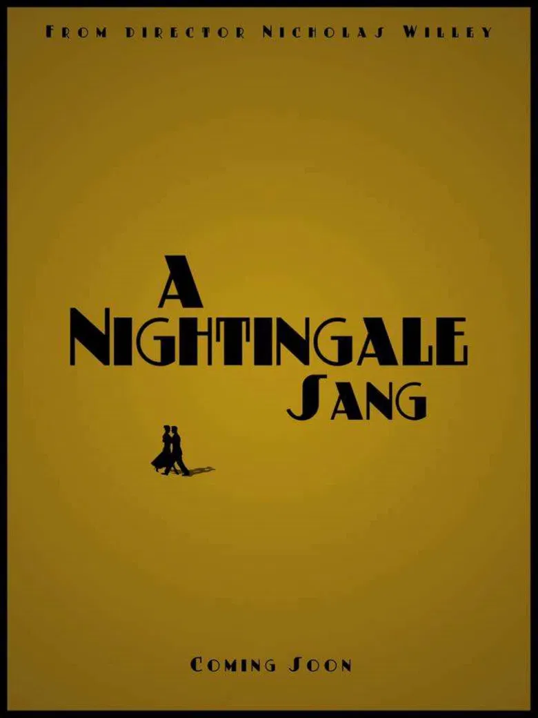 A Nightingale Sang poster background