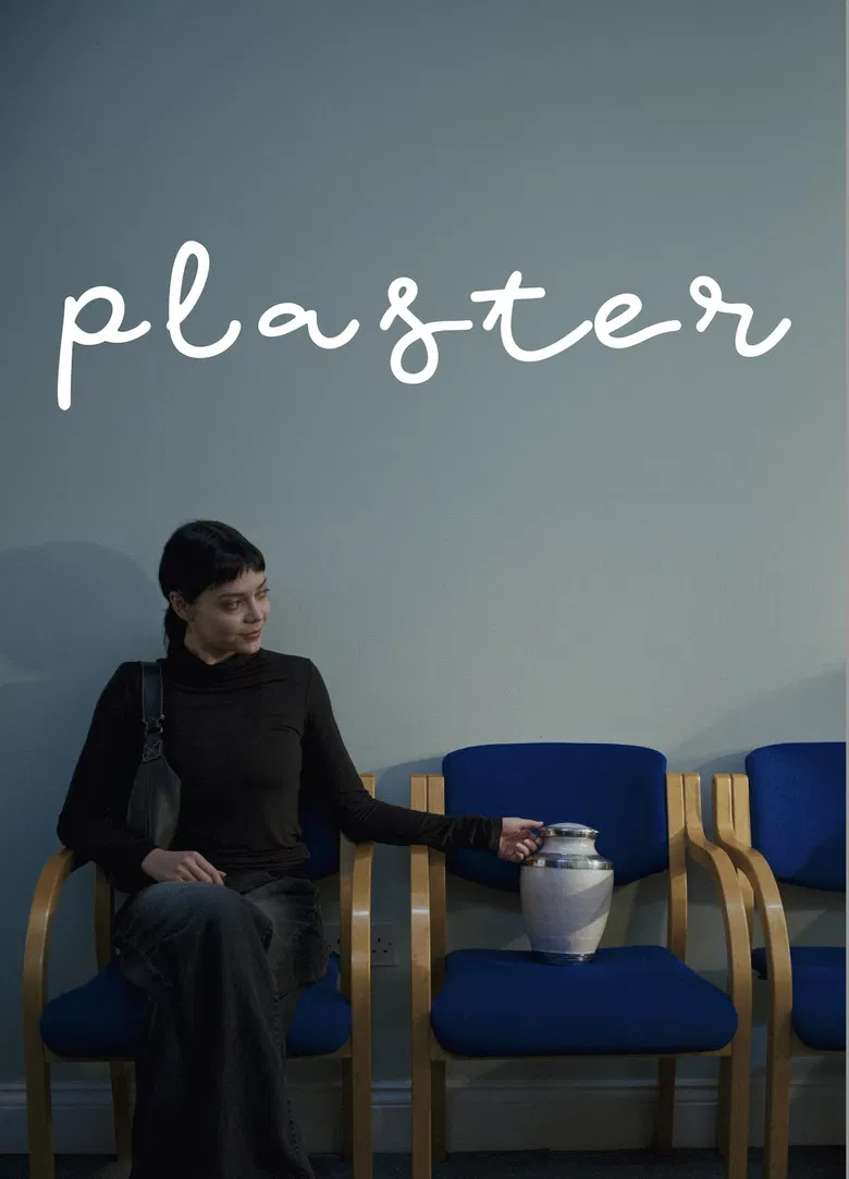 Plaster poster background