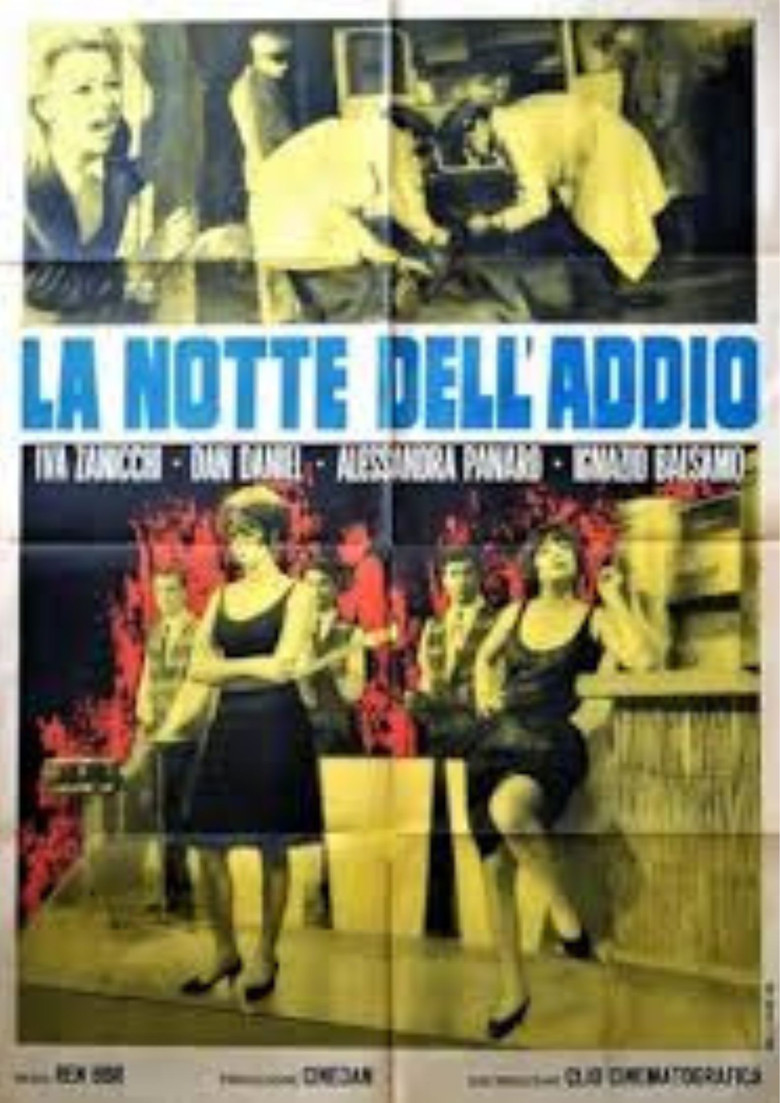 La notte dell'addio poster background