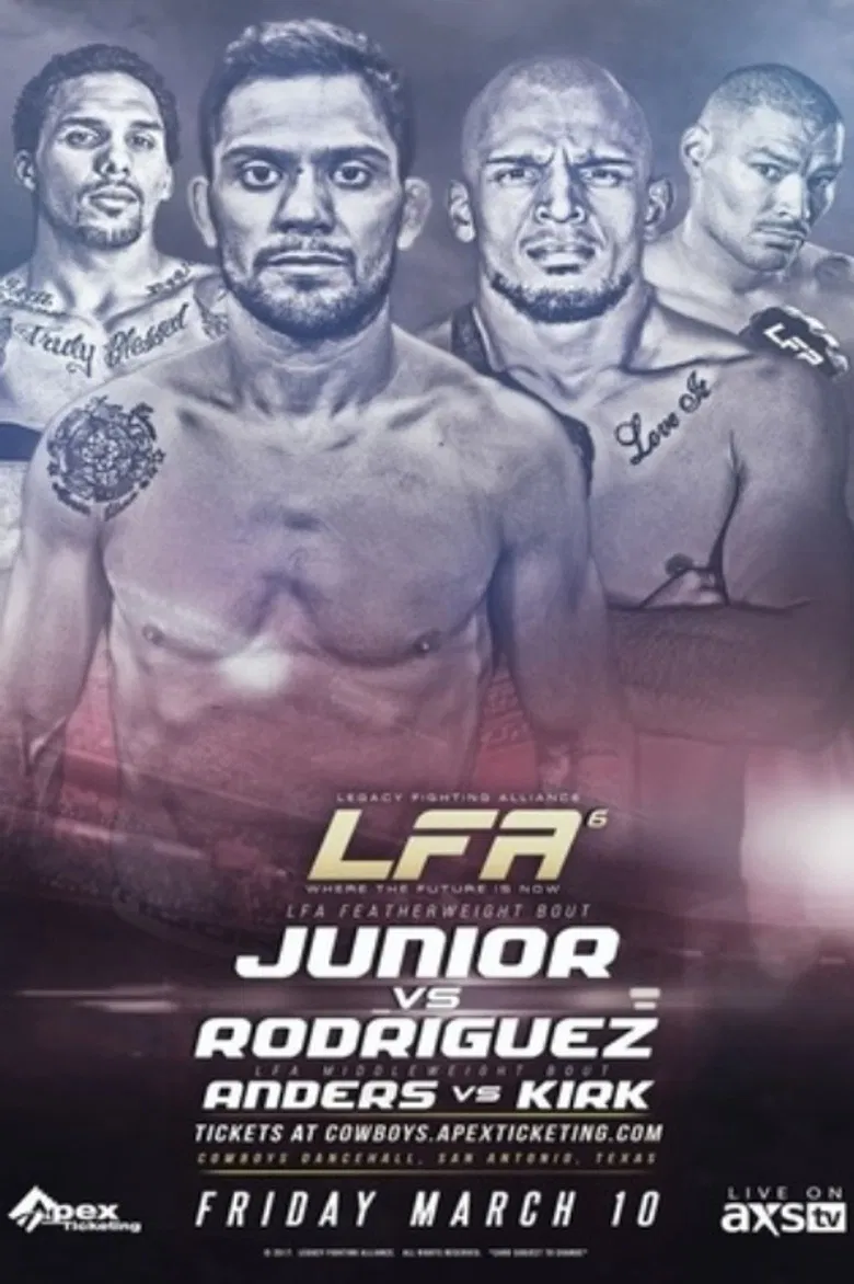 Legacy Fighting Alliance 6: Junior vs. Rodriguez poster background
