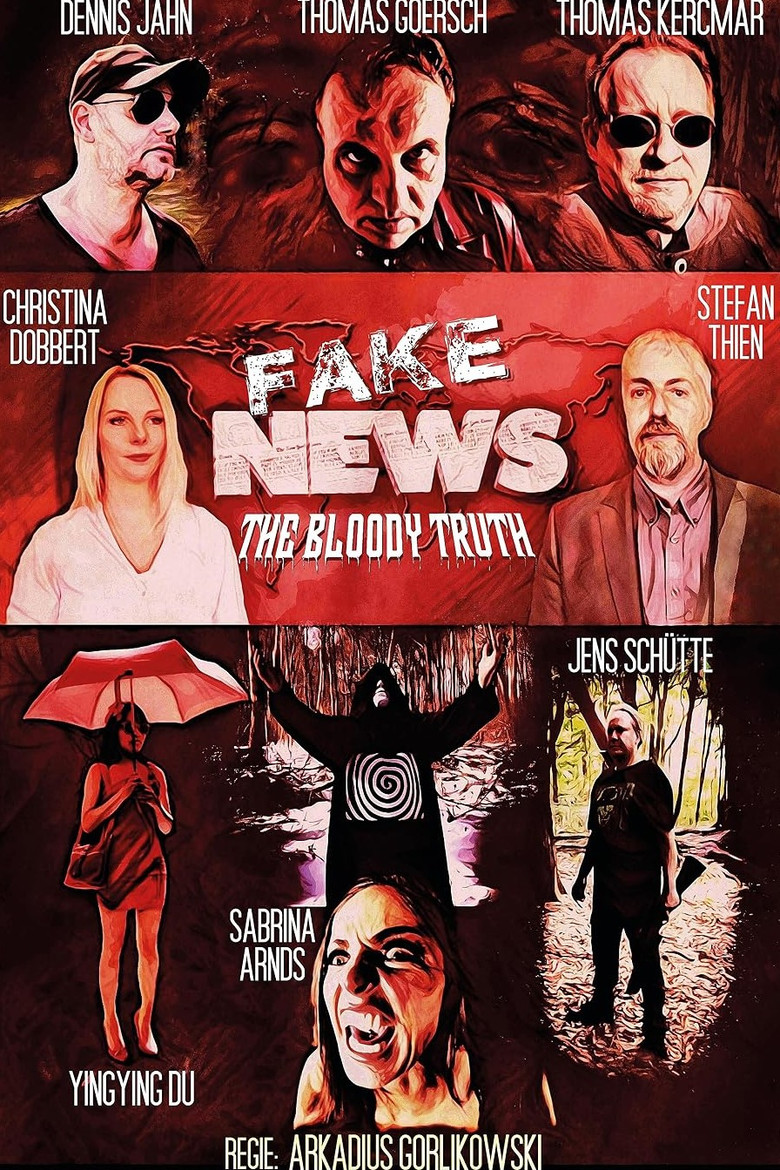 Fake News - The Bloody Truth poster background