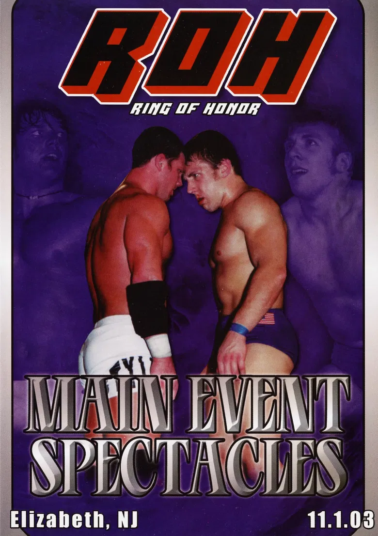 ROH: Main Event Spectacles poster background