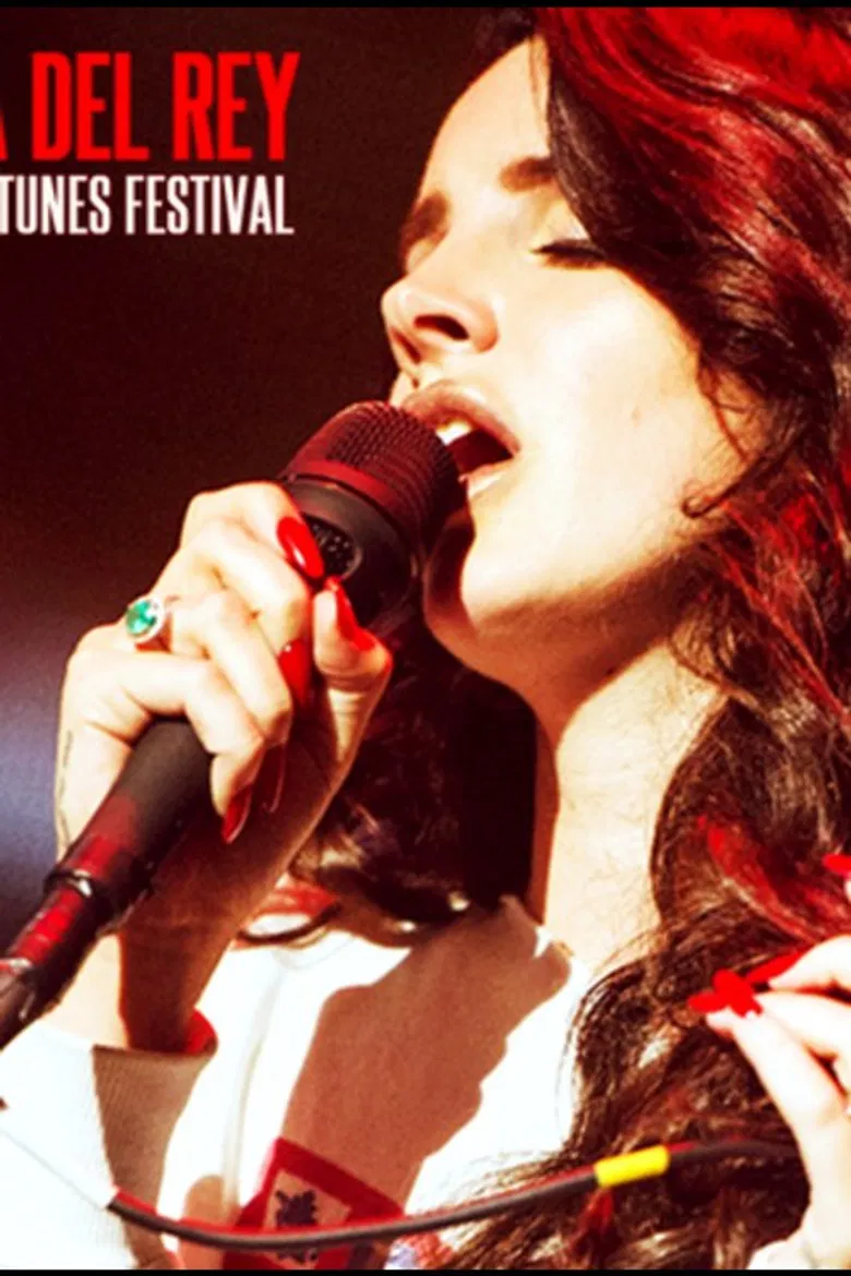 Lana Del Rey - Live at the iTunes Festival poster background