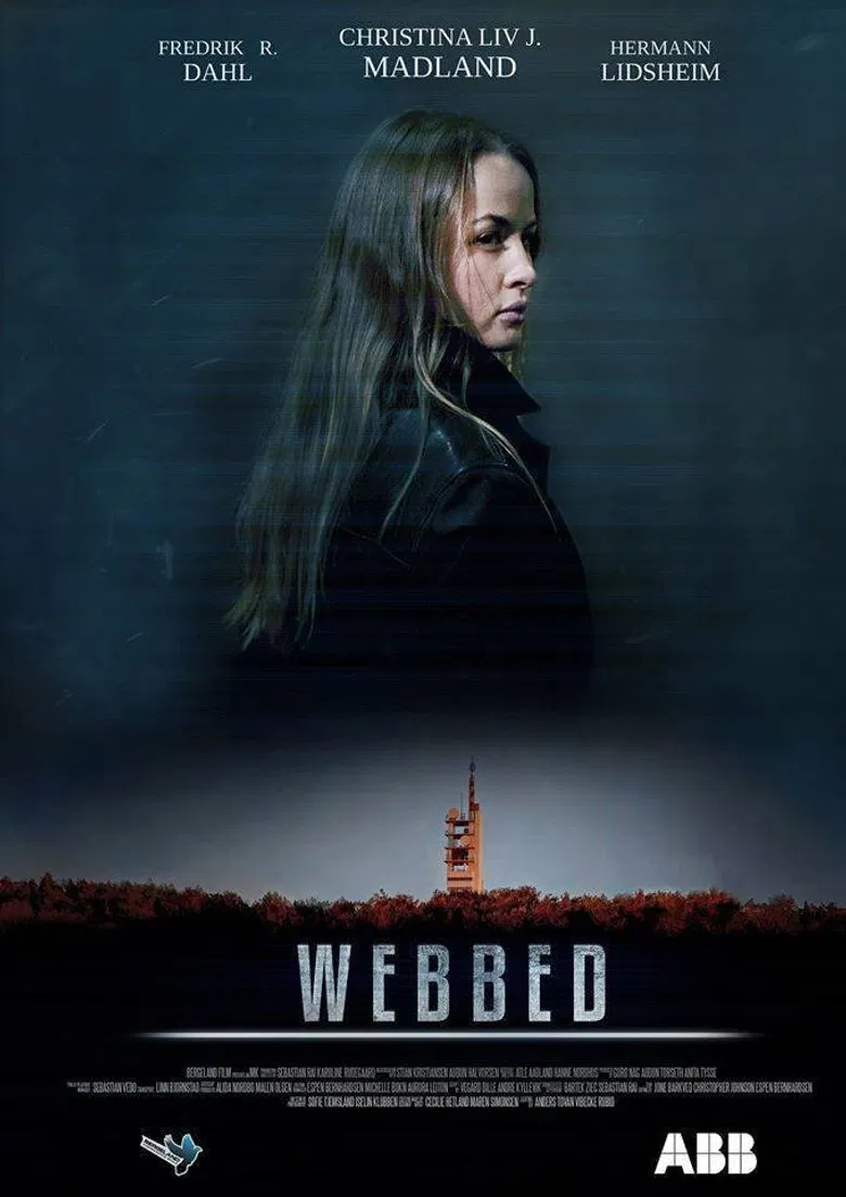 Webbed poster background