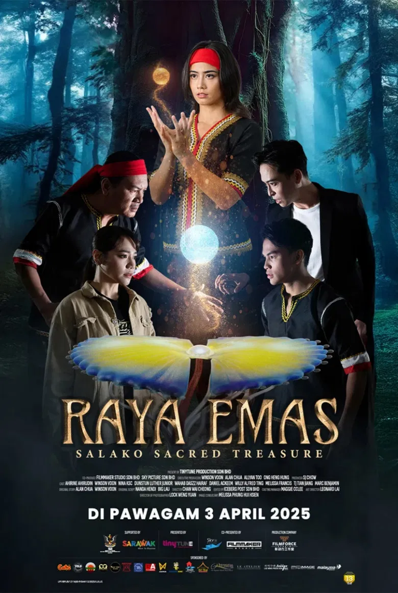 Raya Emas: Salako Sacred Treasure poster background