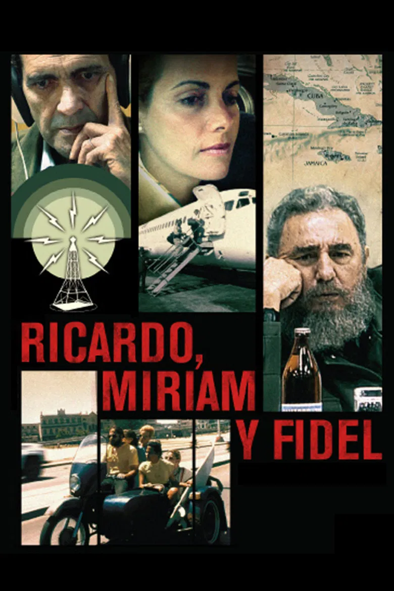 Ricardo, Miriam y Fidel poster background