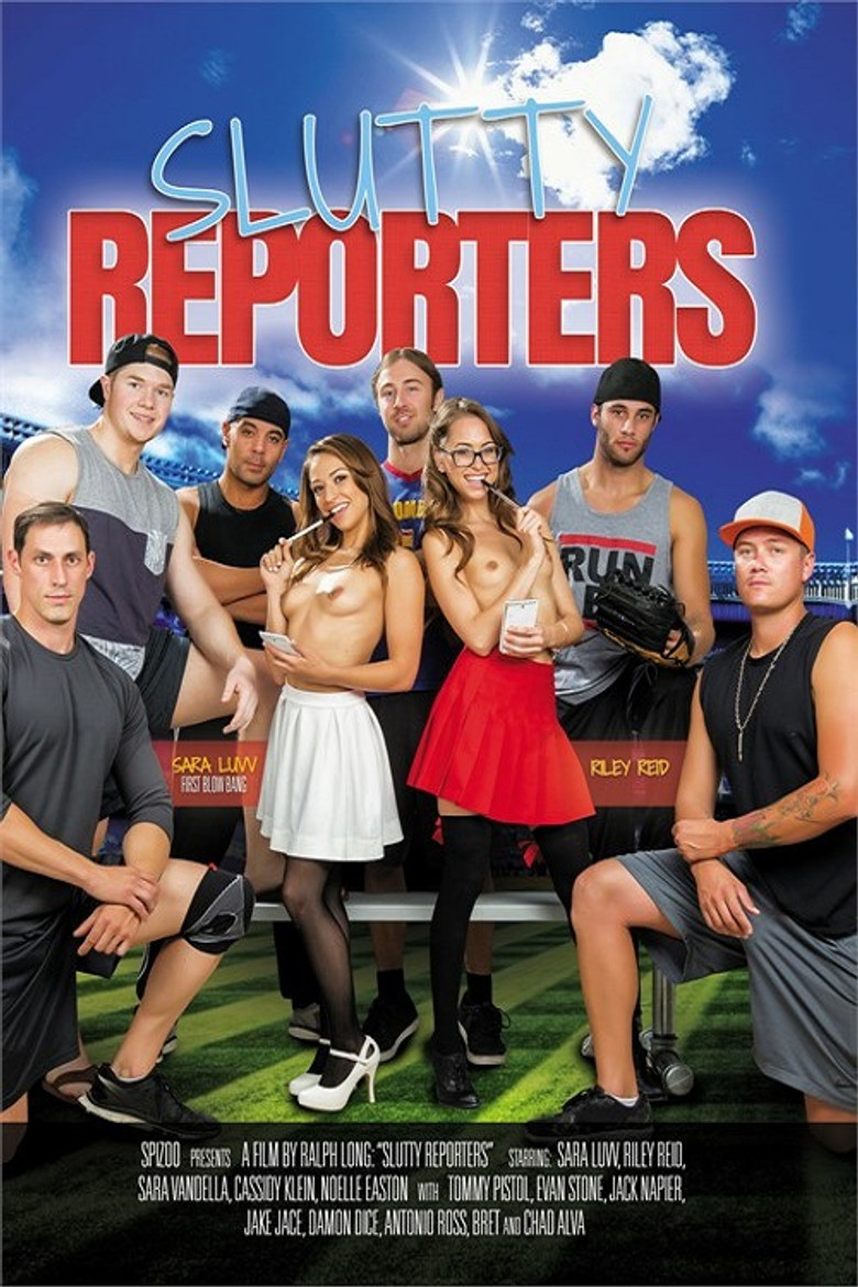 Slutty Reporters poster background