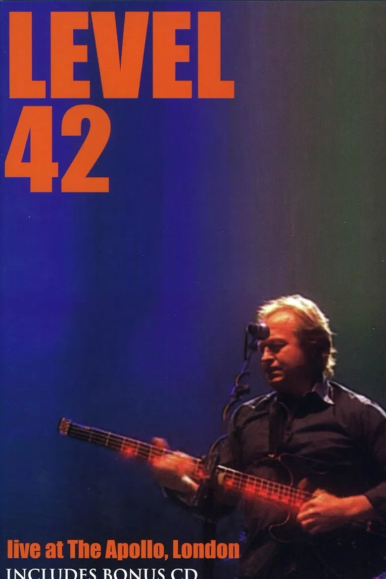 Level 42: Live at The Apollo, London 2003 poster background