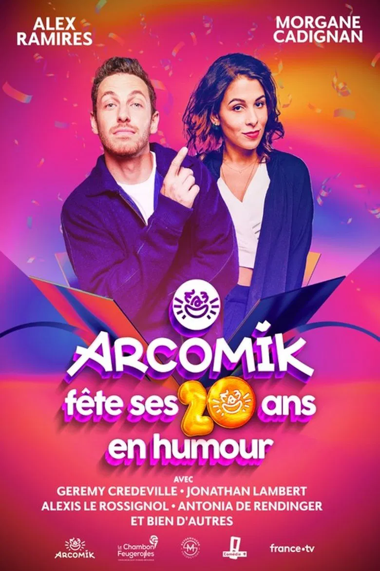 Arcomik fête ses 20 ans en humour poster background