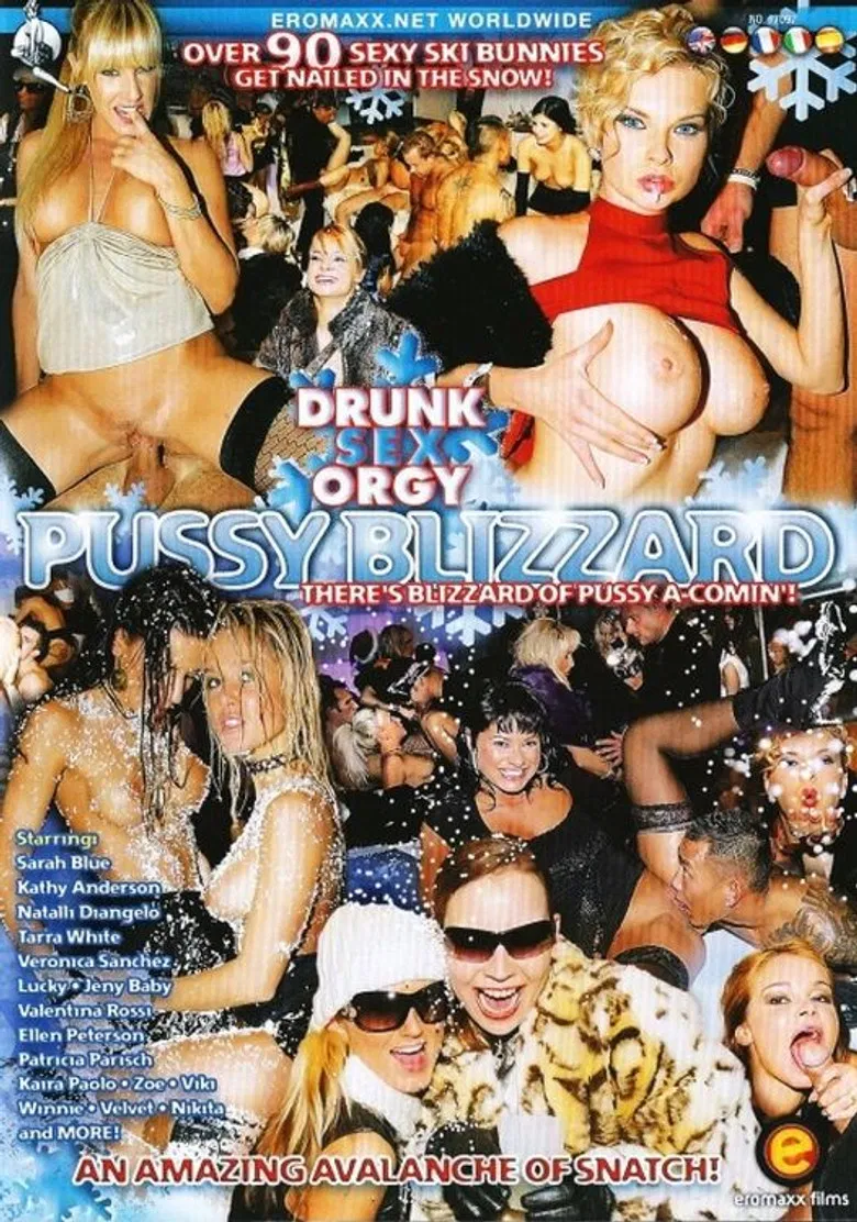 Drunk Sex Orgy: Pussy Blizzard poster background