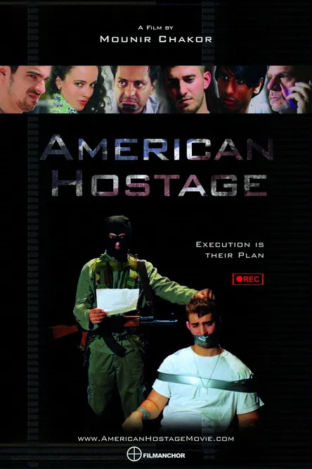 American Hostage poster background