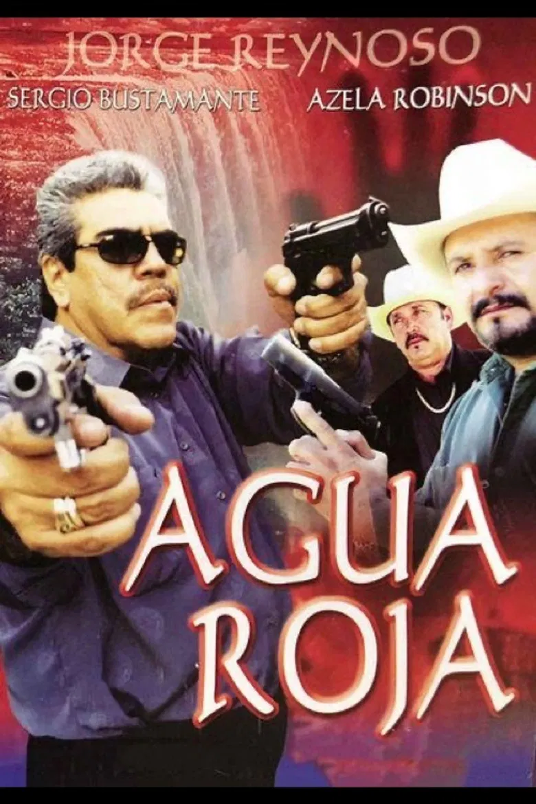 Agua roja poster background