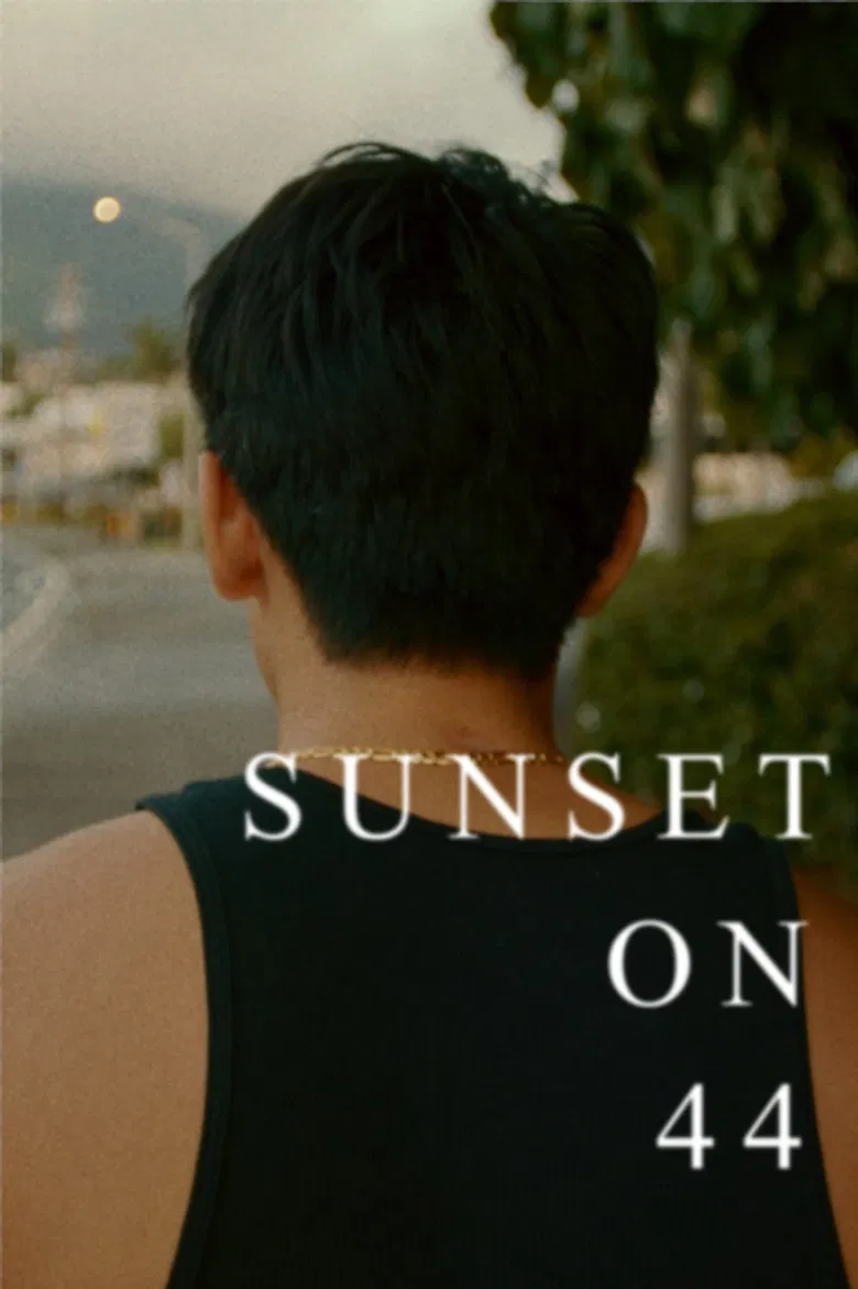 Sunset on 44 poster background