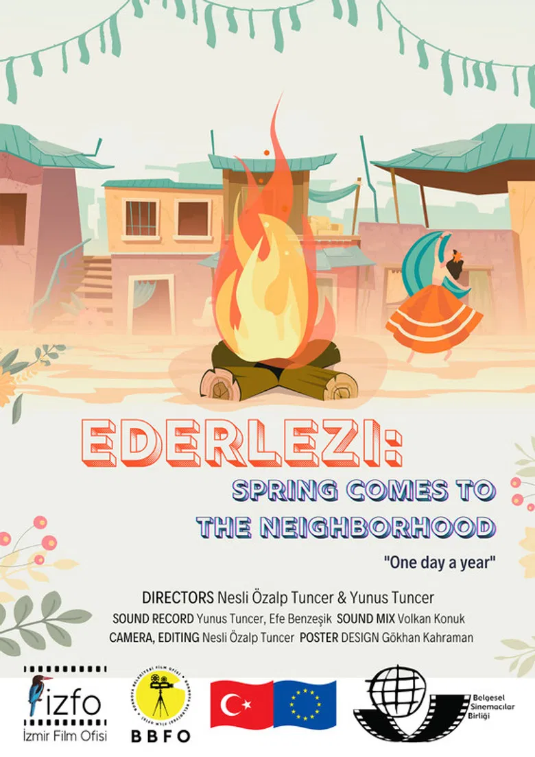 Ederlezi: Spring Comes to the Neighborhood poster background