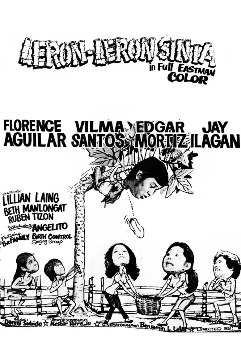 Leron-Leron Sinta poster background