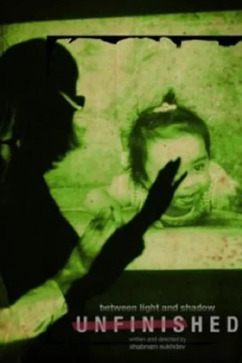 Unfinished poster background