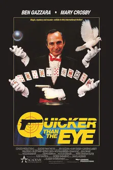 Quicker Than the Eye poster background