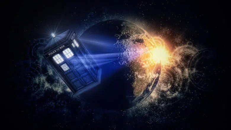 The TARDIS in danger