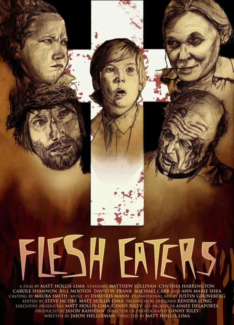 Flesh Eaters poster background