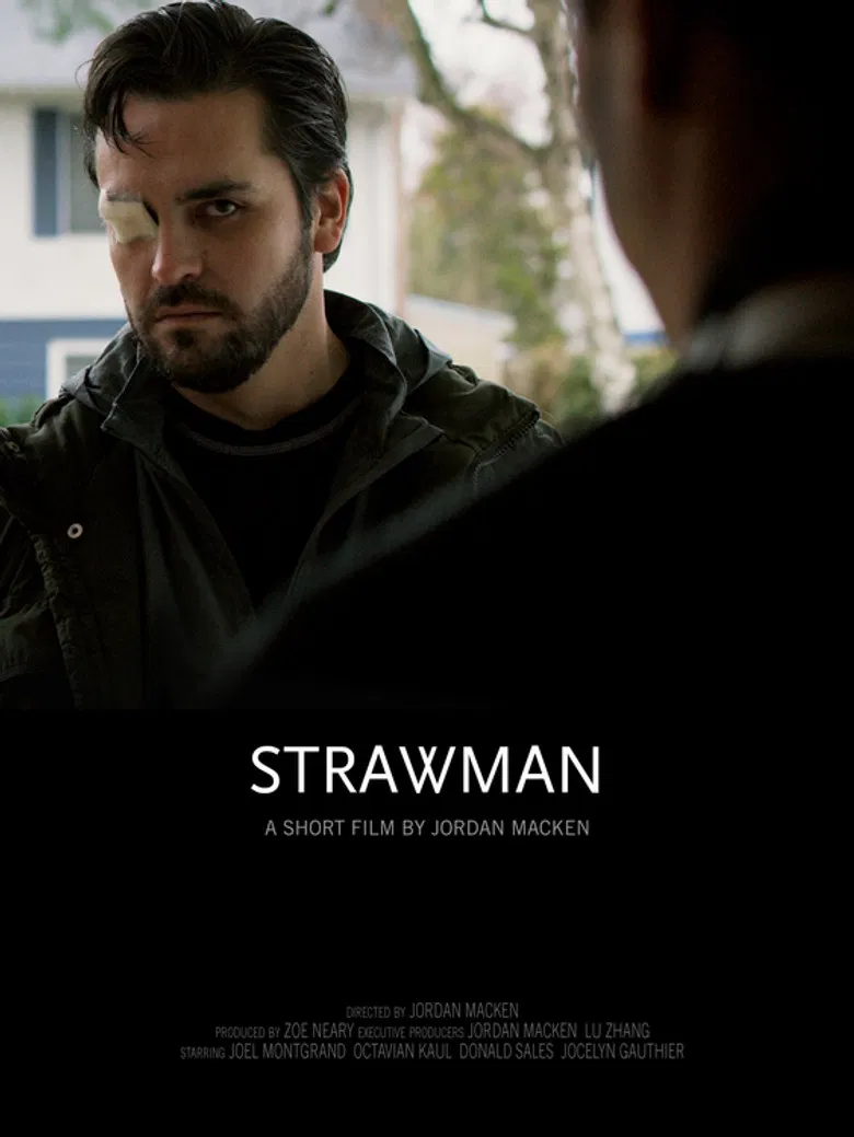 Strawman poster background