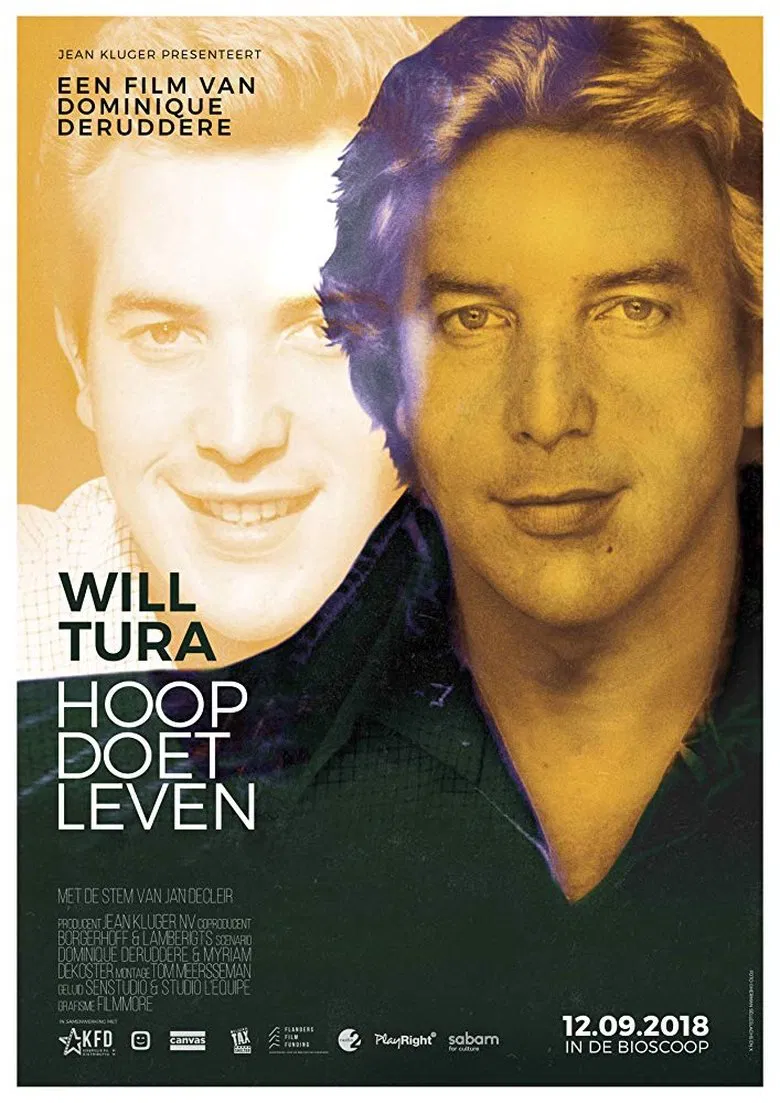 Will Tura, hoop doet leven poster background