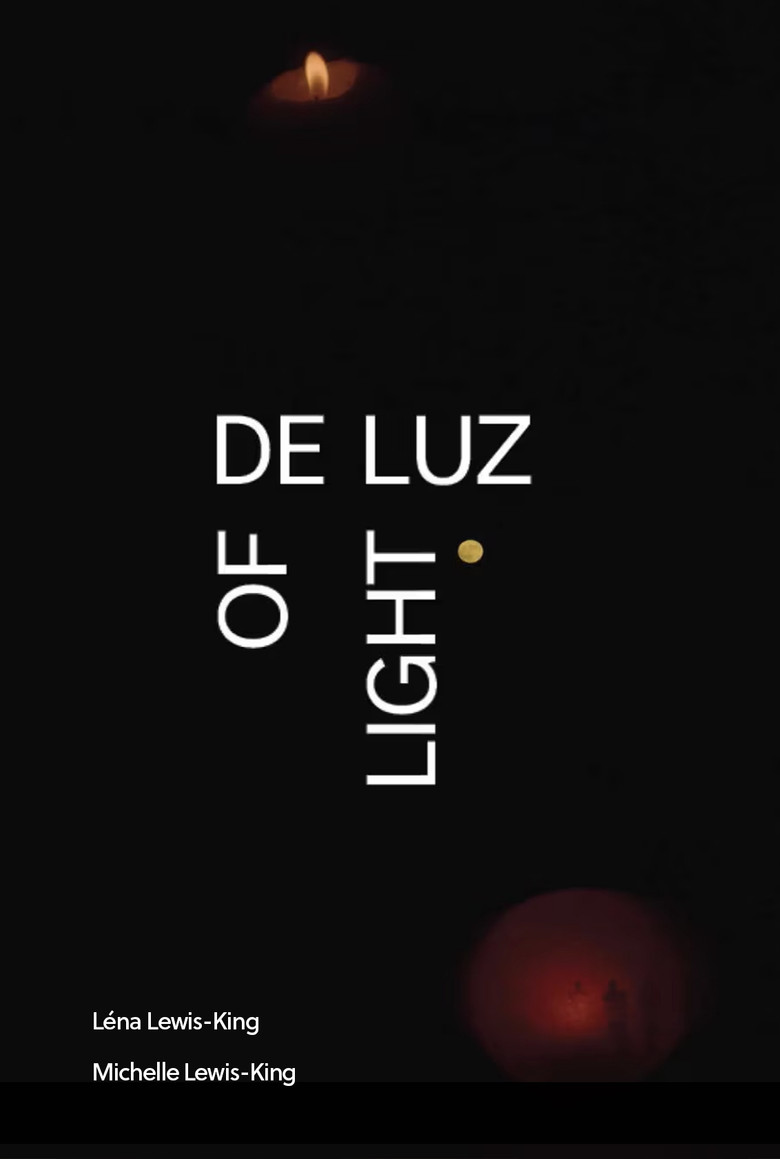 de Luz poster background