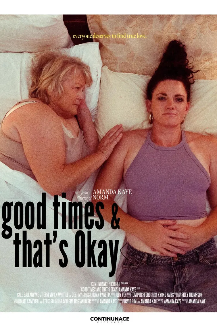 Good Times and That's Okay poster background