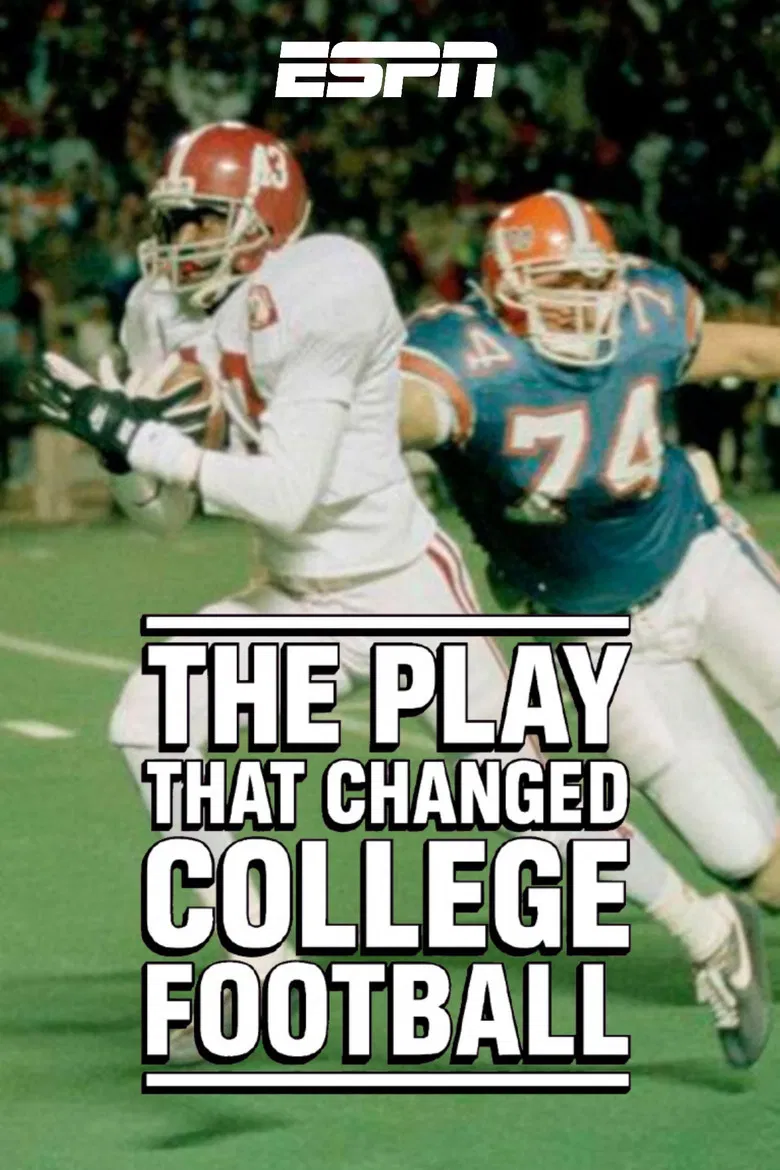 The Play That Changed College Football poster background