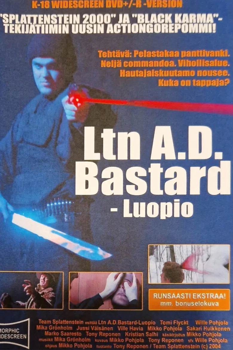 Ltn A.D. Bastard poster background