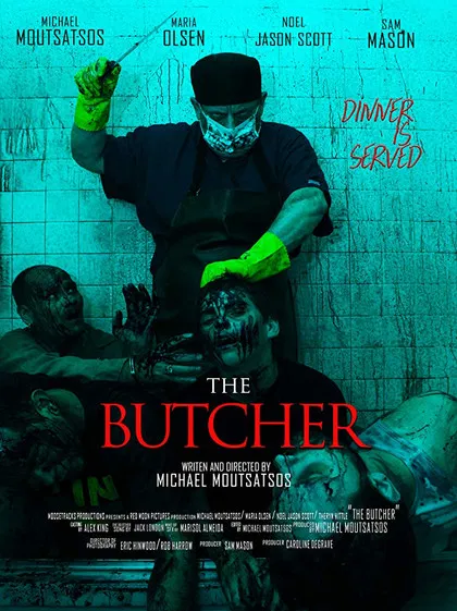 The Butcher poster background