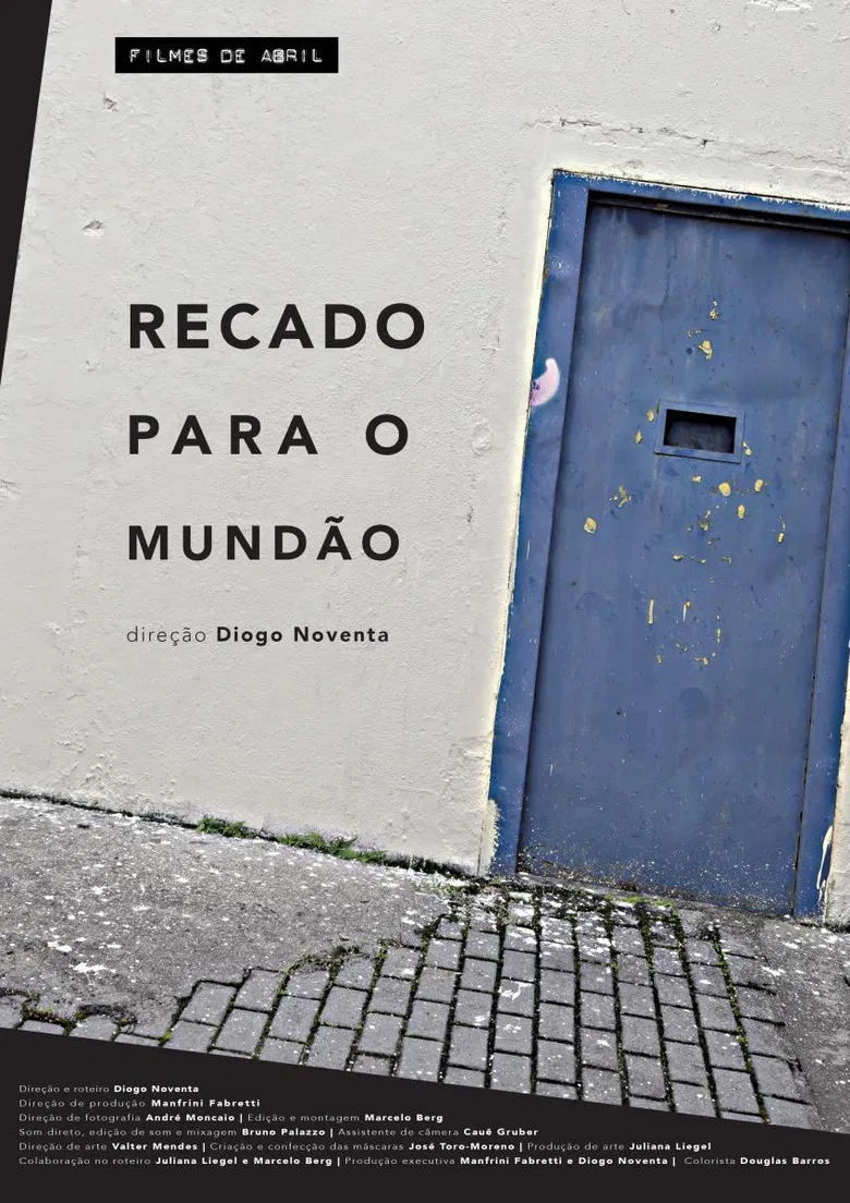 Recado Para o Mundão poster background