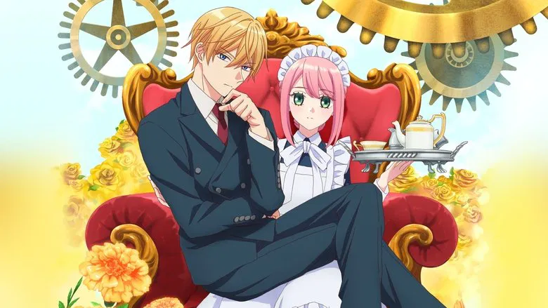 Arthur and Marie in the mansion