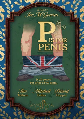 P is for Penis poster background