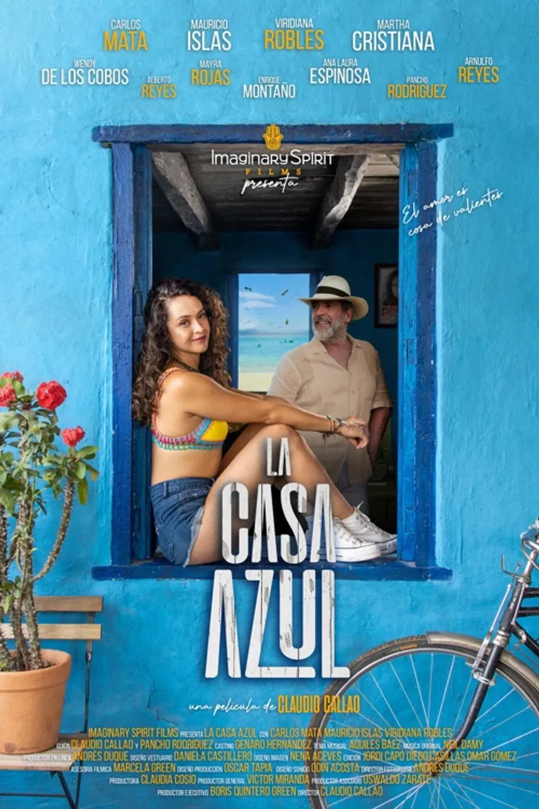 La Casa Azul poster background