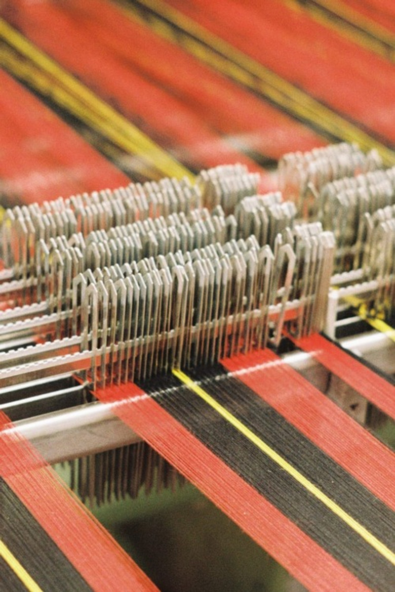 On Weaving poster background