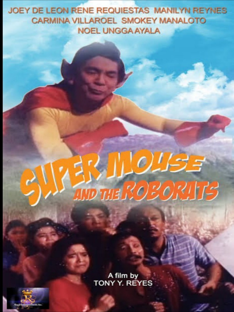 Super Mouse and the Roborats poster background