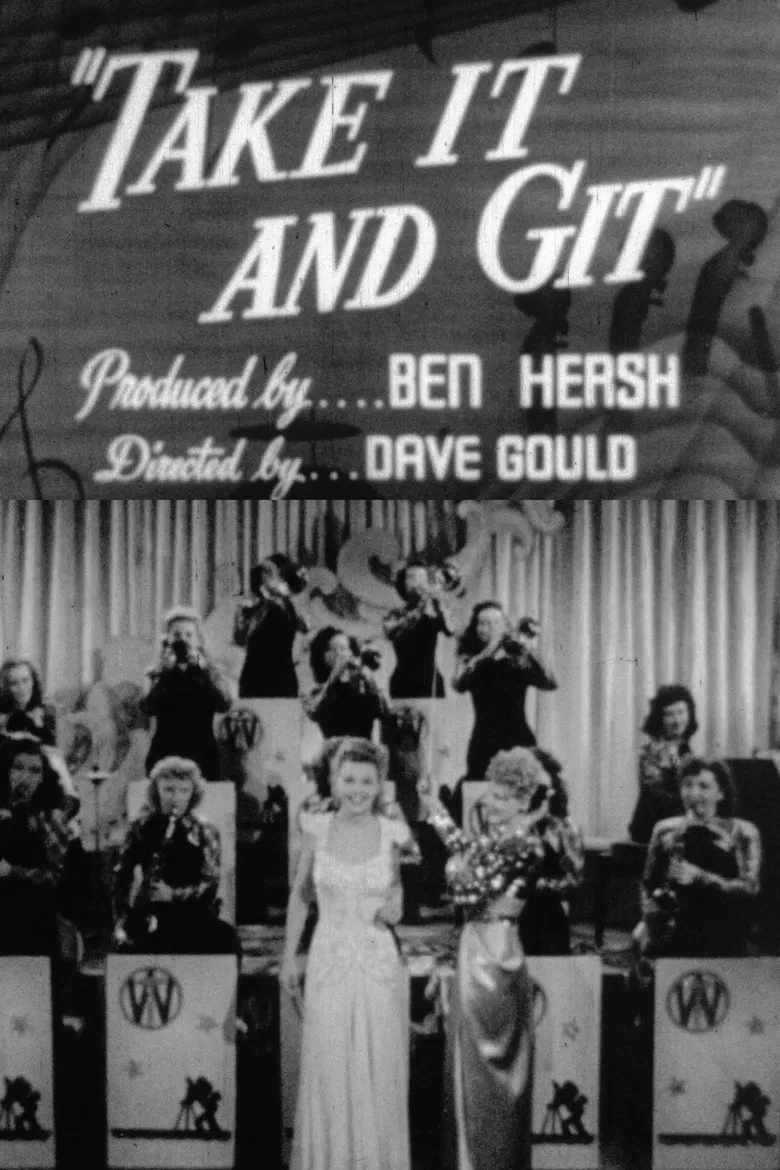 Take It and Git poster background