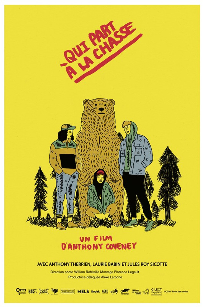 Qui part à la chasse poster background