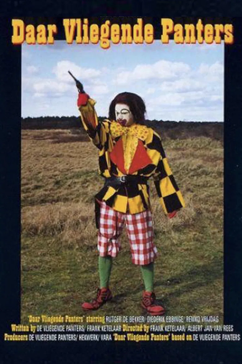 Daar Vliegende Panters poster background