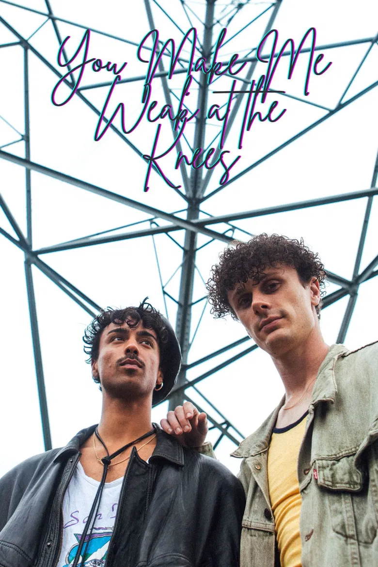 You Make Me Weak at the Knees poster background