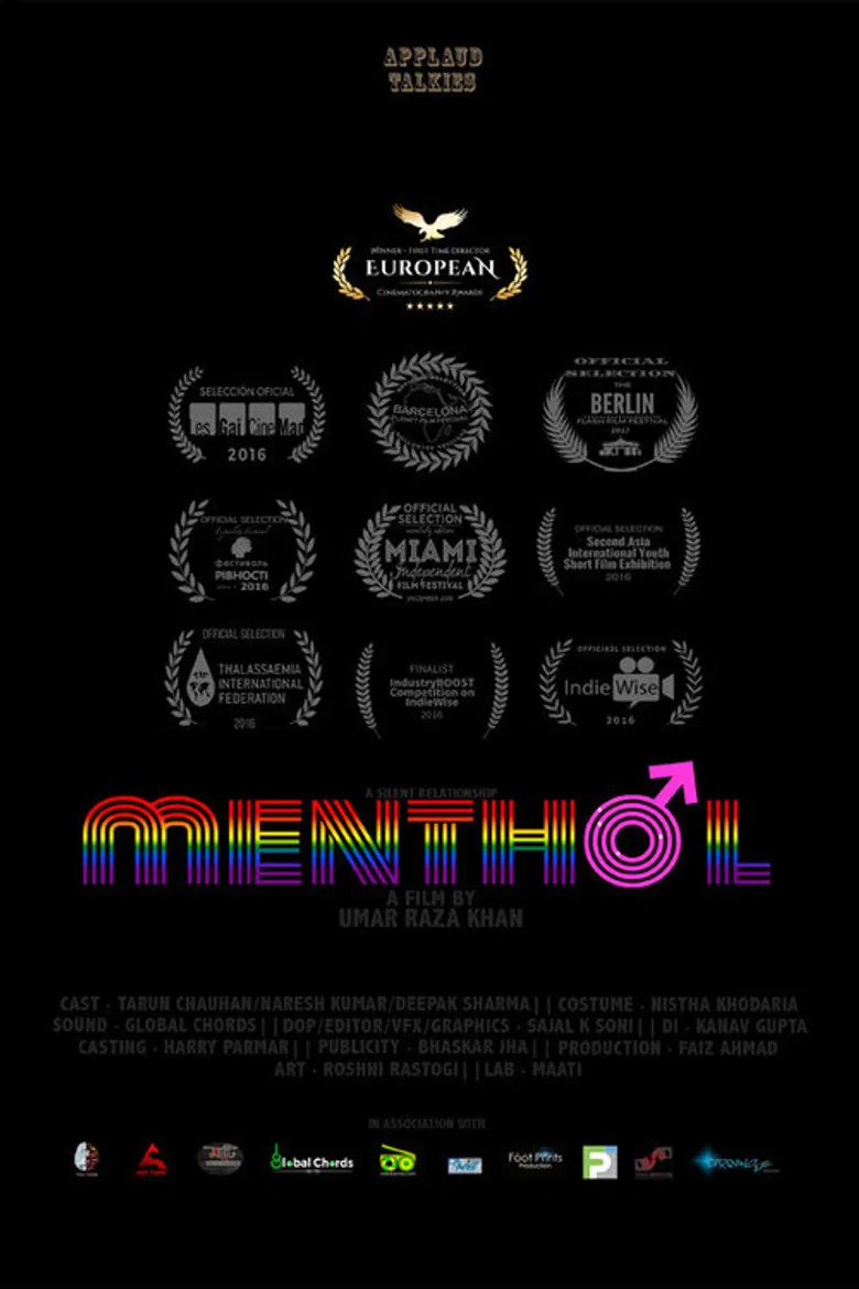 Menthol poster background