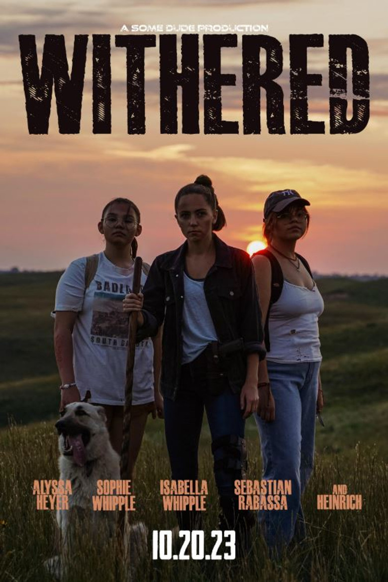 Withered poster background