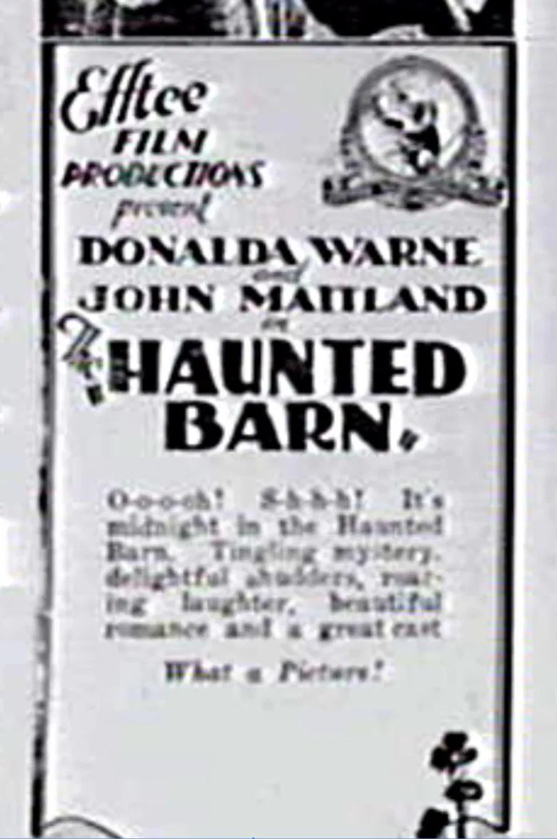 The Haunted Barn poster background