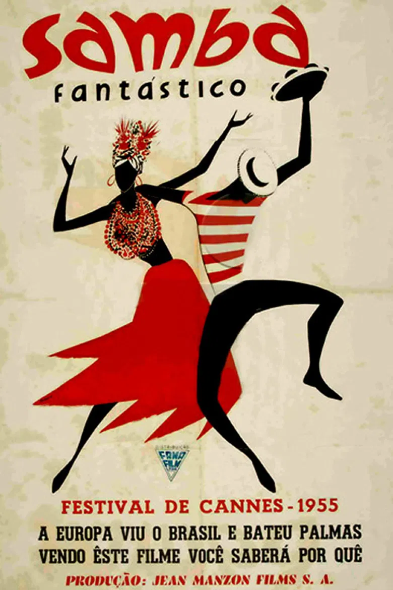 Samba Fantástico poster background