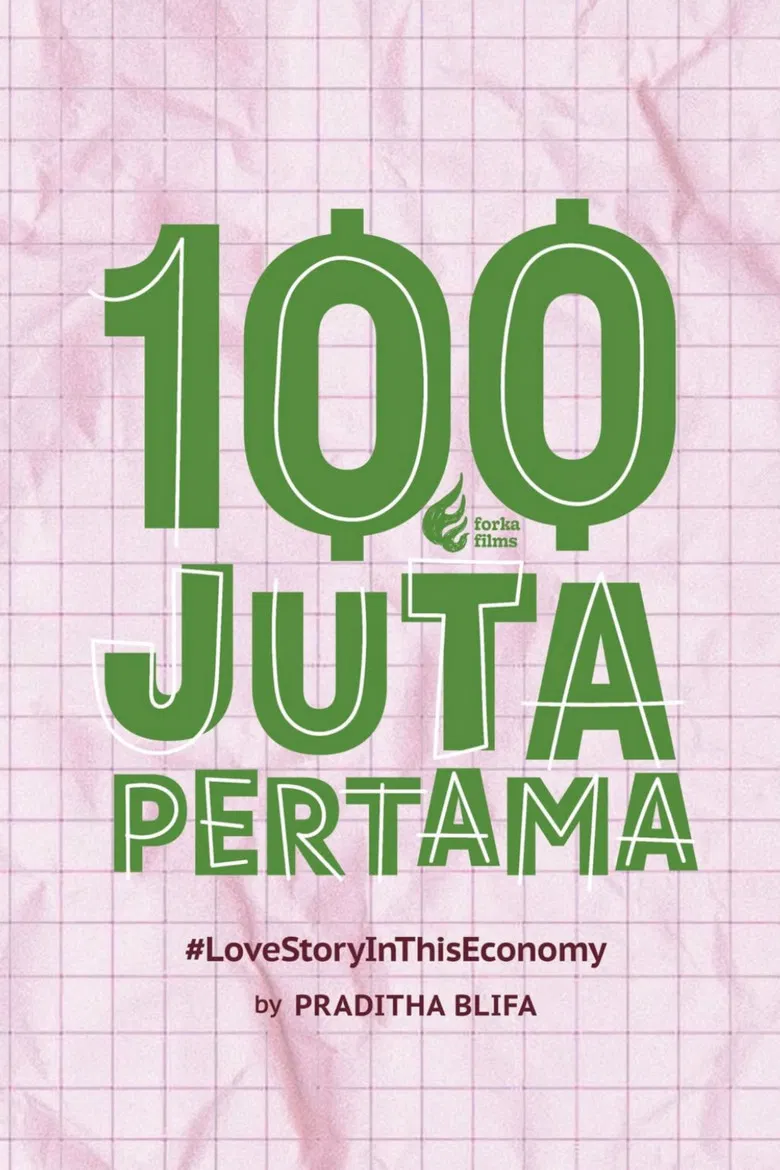 100 Juta Pertama poster background