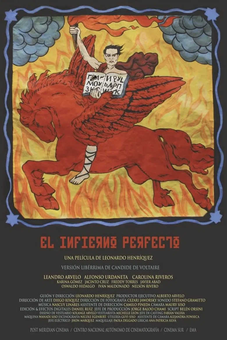 El Infierno Perfecto poster background