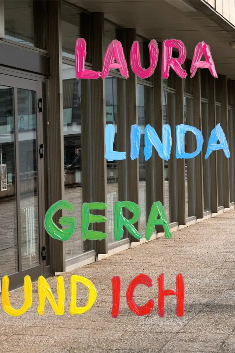 Laura, Linda, Gera und ich poster background