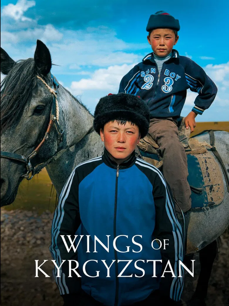 Wings of Kyrgyzstan poster background